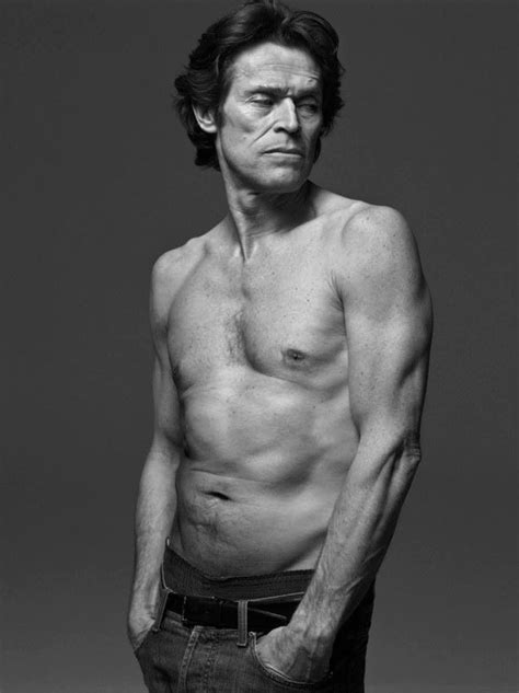 willem defoe nude|A young, nude, and well